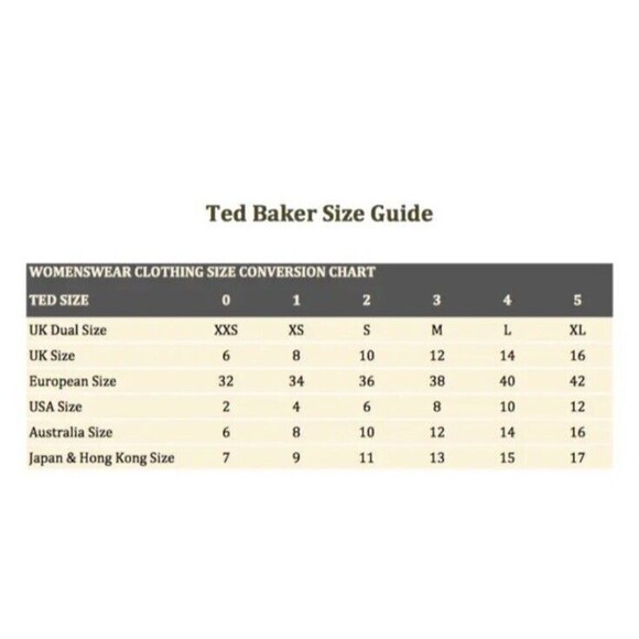 Ted Baker Redda Sahara Faux-Wrap Skirt Lined Zip Size 2 US 6 Holiday Christmas - Picture 4 of 16